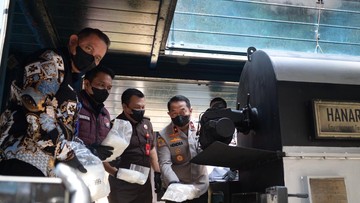 Polda Banten Musnahkan 73,2 Kg Sabu-Vape Etomidate Hasil Pengungkapan 6 Bulan