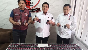 Polda Banten Gagalkan Peredaran Narkoba, 195 Cartridge Etomidate Disita