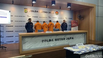 Polda Metro Bongkar Judol Jaringan Internasional, 4 Tersangka Dijerat