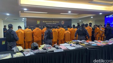 Ribuan Pelaku Kejahatan di Jakarta Ditangkap, Motifnya Ekonomi dan Narkoba