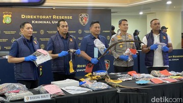 Polda Metro Sita 1.825 Motor hingga Duit Rp 2 M dari Ribuan Pelaku Kejahatan