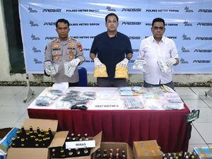 Polres Depok Tangkap 34 Tersangka Kasus Obat Keras, Sita Miras di Apartemen
