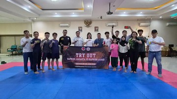 Tim Hapkido DKI Matangkan Persiapan Kejuaraan Asia dan PON Beladiri