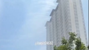 Viral! Gedung Tinggi di China Semprotkan Kabut buat Halau Panas