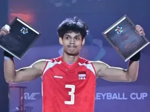 Mahasiswa Muhammadiyah Boy Arnez Sabet Gelar MVP AVC Mens Cup 2026