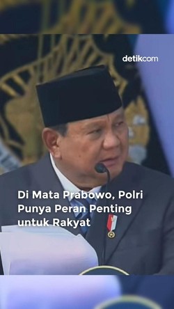 Video: Di Mata Prabowo, Polri Punya Peran Penting buat Rakyat