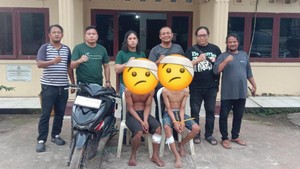 2 Pencuri Motor di Banyuasin Ditembak Polisi