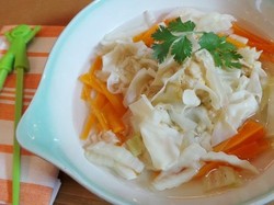 Dumpling Kuah Sayuran