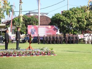 Momen Tingkatkan Integritas Polres Gianyar di Hari Bhayangkara 2026