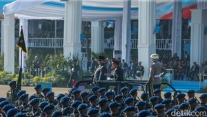 Prabowo Hadiri Hari Bhayangkara ke-80