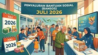 Pencairan Bansos PKH BPNT 20 Juli 2026, Cek Nama Penerima Terbaru