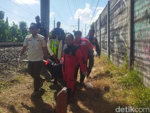 Warga Sleman Tewas Tertabrak KRL Saat Menyeberang di Perlintasan Klaten