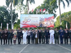 Hadiri Hari Bhayangkara ke-80, Adityawarman Apresiasi Kinerja Polri