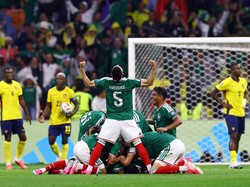 Hasil Piala Dunia 2026: Meksiko Lolos 16 Besar Usai Bantai Ekuador 2-0