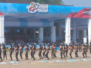 Polisi Cilik Ikut Meriahkan Hari Bhayangkara Ke-80 yang Dihadiri Prabowo