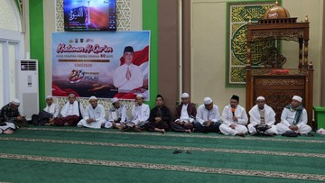 Hari Bhayangkara ke-80, Polda Sumsel Gelar Khataman Al-Qur'an Bareng 80 Hafiz
