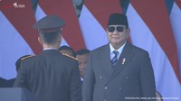 Prabowo Jadi Inspektur Upacara Hari Bhayangkara ke-80 di Satlat Brimob Cikeas