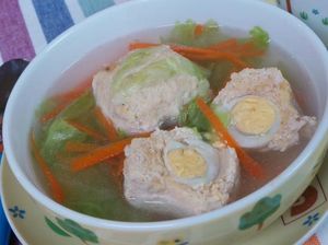 Resep Anak: Bakso Ayam Isi Telur