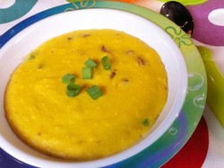 Resep Anak: Bubur Jagung dan Hati Ayam