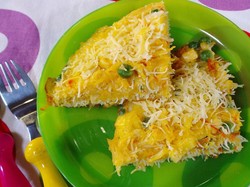 Resep Anak: Omelet Bihun Sayuran