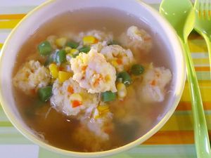Resep Anak: Sup Bola Ikan