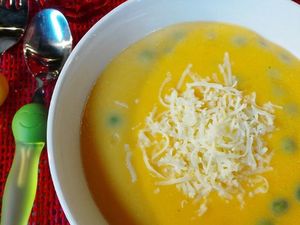 Resep Anak: Sup Krim Ubi