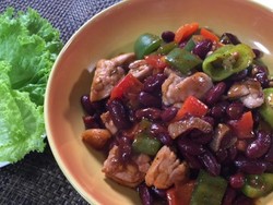 Resep Ayam: Ayam Pedas Kacang Merah
