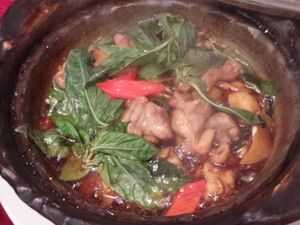 Resep Ayam: Braised Chicken with Basil Leaves
