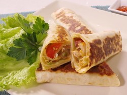 Resep Ayam: Spicy Chicken Wrap