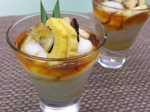 Resep Bubur: Bubur Nangka Pisang Bakar