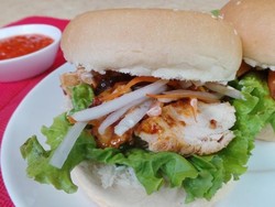 Resep Burger: Chilli Chicken Burger