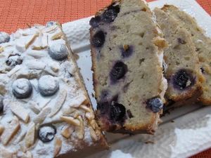 Resep Cake : Banana Blueberry Cake