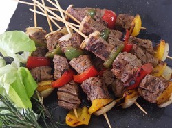 Resep Daging: Beef and Vegetable Shashlik