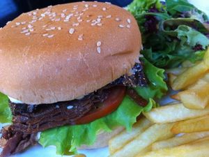 Resep Daging: Burger Sukiyaki