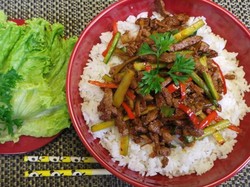 Resep Daging: Donburi Chilli Beef