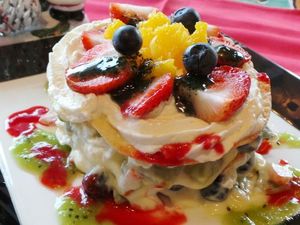 Resep Dessert: Fresh Mixed Berry Lasagna