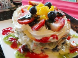 Resep Dessert: Fresh Mixed Berry Lasagna