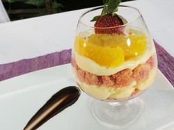 Resep Dessert: Kue Bit dengan Krim Keju