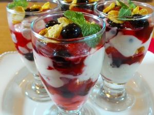 Resep Dessert: Mixed Fruit Semifreddo