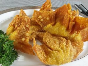 Resep Dim Sum :Deep Fried Crispy Wonton