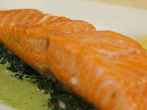 Resep Ikan: Dos De Saumon Beurre Vegetal
