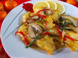 Resep Ikan: Ikan Goreng Saus Jahe