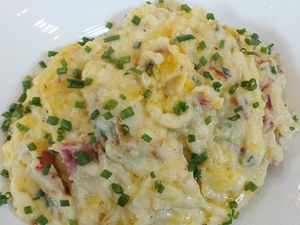 Resep Kentang: Baked Potato Cheese with Smoked Beef