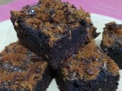 Resep Kue: Brownies Abon Bawang