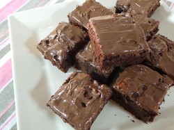 Resep Kue: Nutella Fudge Brownies