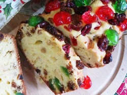 Resep Kue: Yellow Fruitcake