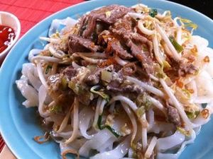 Resep Mie: Kwetiau Siram Daging