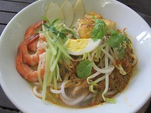 Resep Mie: Nonya Laksa