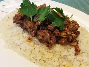 Resep Nasi: Butter Rice and Chilli Beef