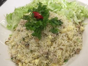 Resep Nasi : Nasi Goreng Putih Ikan Asin